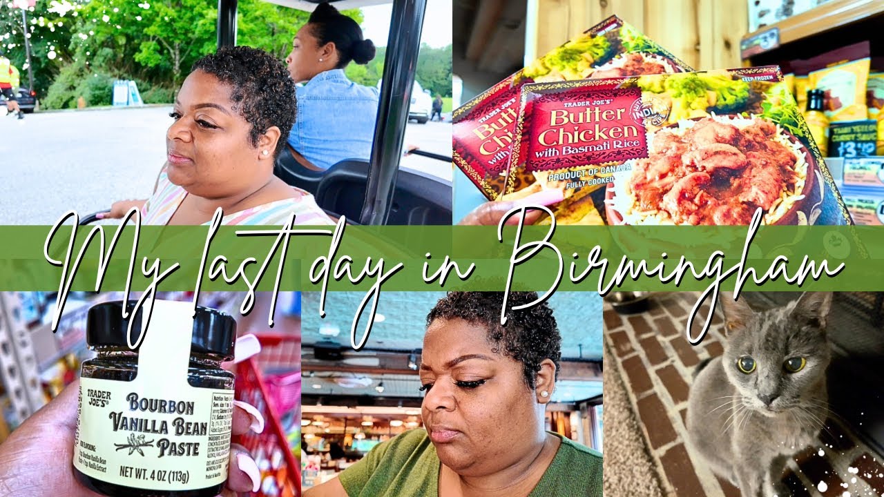 MY LAST DAY IN BIRMINGHAM | LUNCH AT PAPPAEADEUX | TRADER JOE’S | VISITING ROCK CITY CHURCH