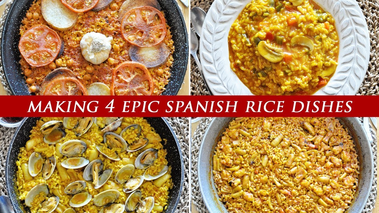 4 Spanish RICE Dishes YOU NEED IN YOUR LIFE