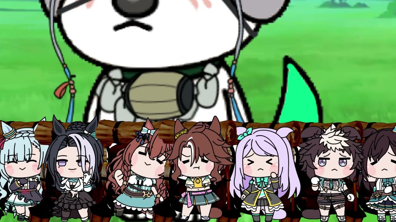 （ハクメイとミコチ）緑尾老【たぬき】