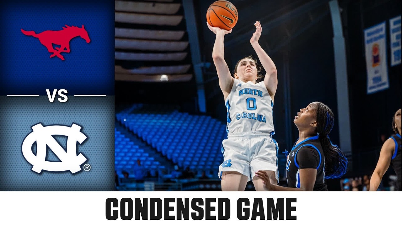 SMU vs. North Carolina Full Game Replay | 2025-26 ACC Women's Basketball