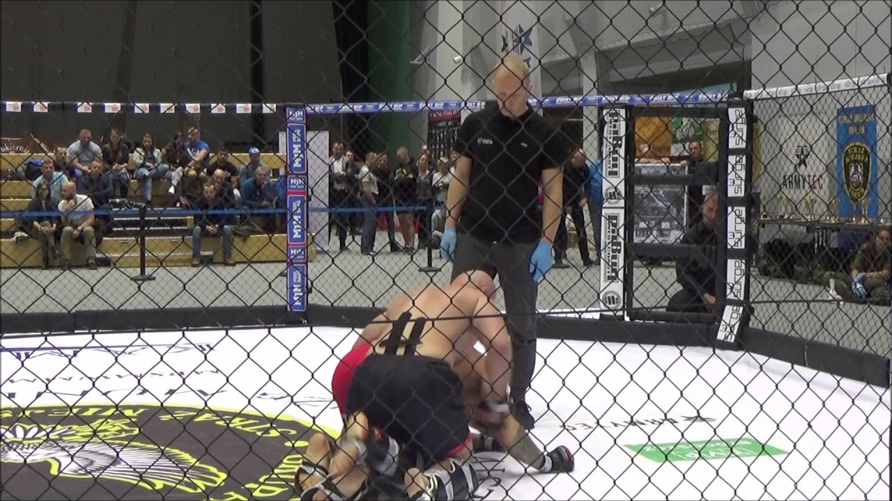 M.Piwowarski vs. R.Kieliszkiewicz +96kg open-Finał-IV Mistrz. Polski Służb Mundur w MMA-Toruń2016