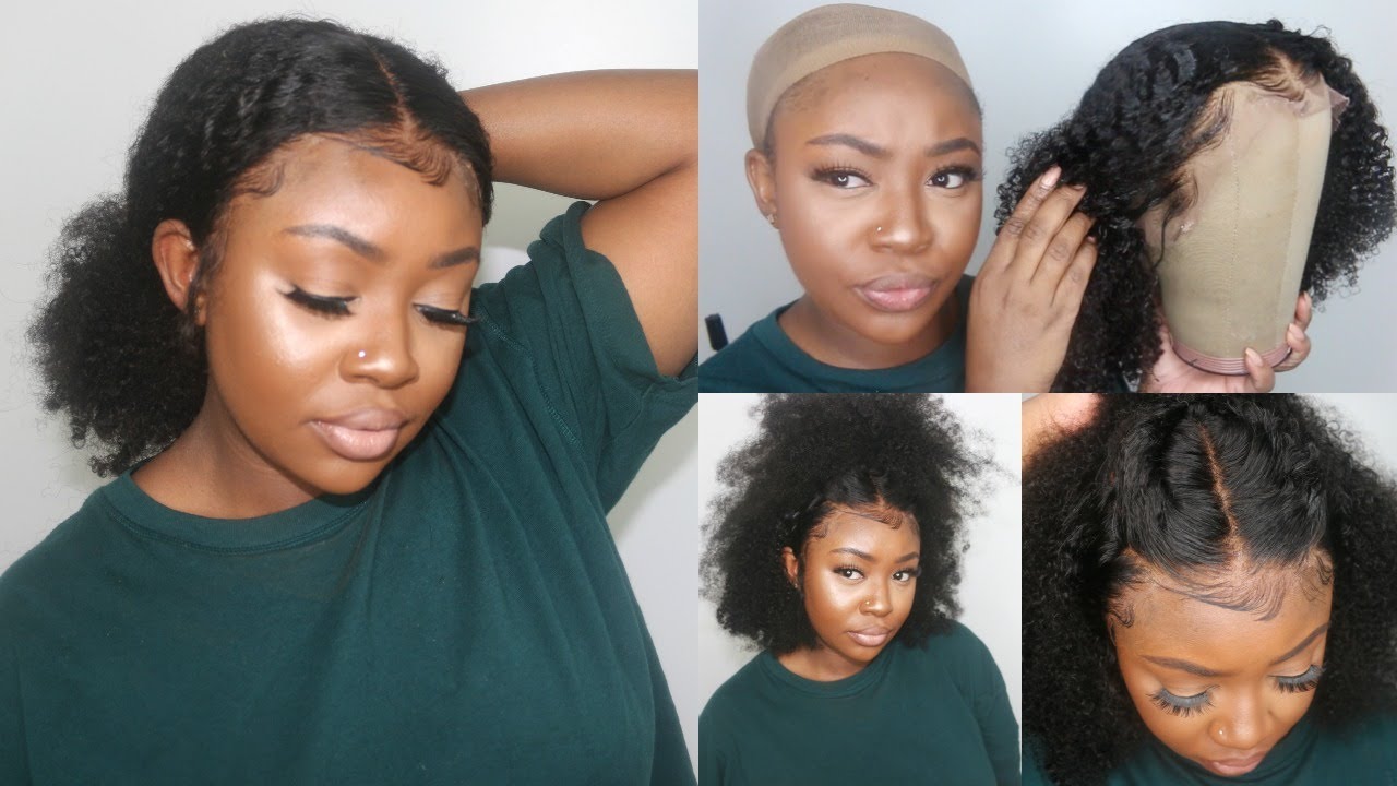 Natural Hair or Wig? Realistic Kinky Curly Wig For Natural Hair | My Quality Hair