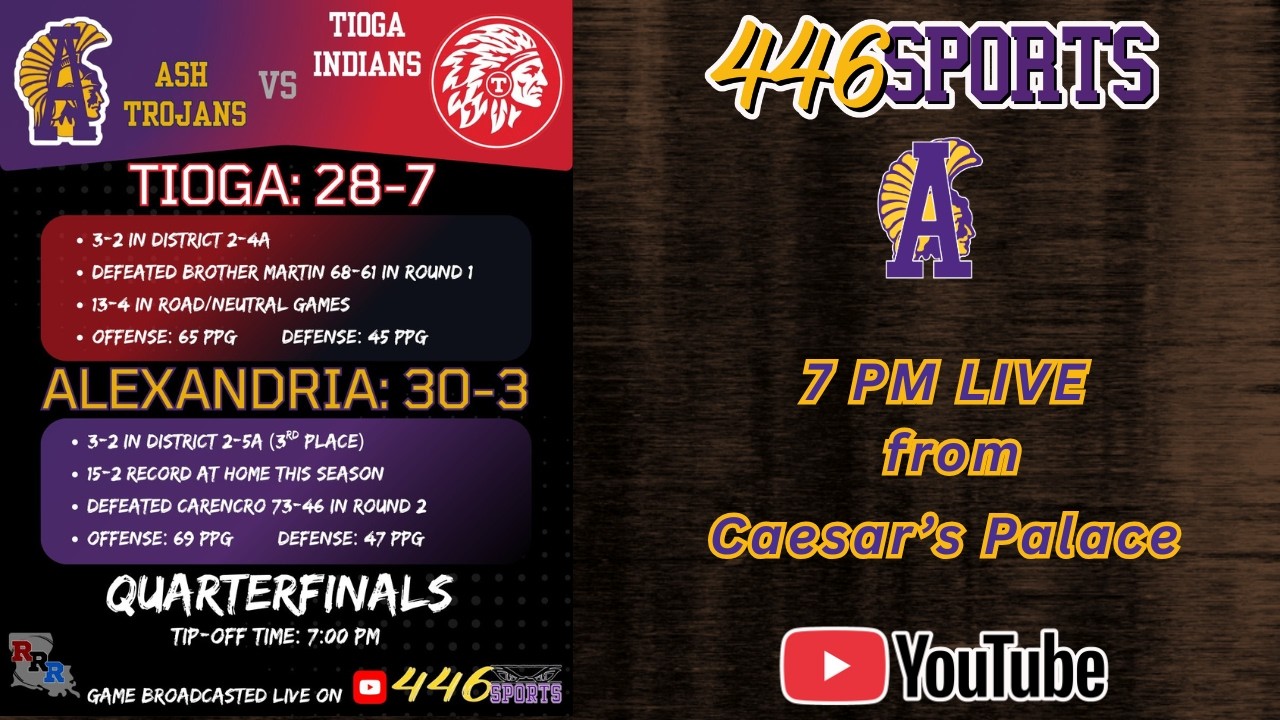 446Sports presents the NDI Game of the Week - Quarterfinal Round - Tioga at Alexandria