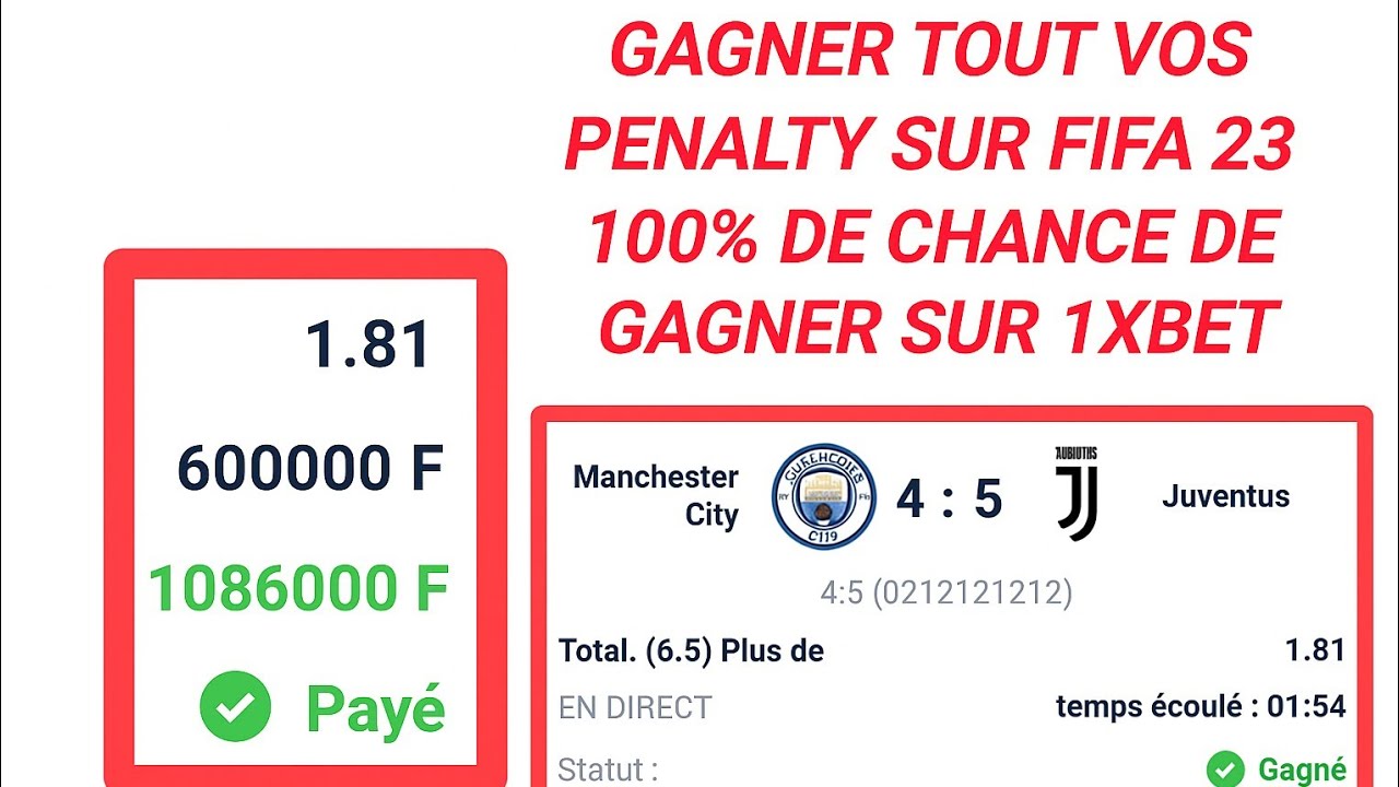 La Méthode Ultime pour Gagner Tous Vos Pénaltys sur FIFA 23 avec 1xBet 2025
