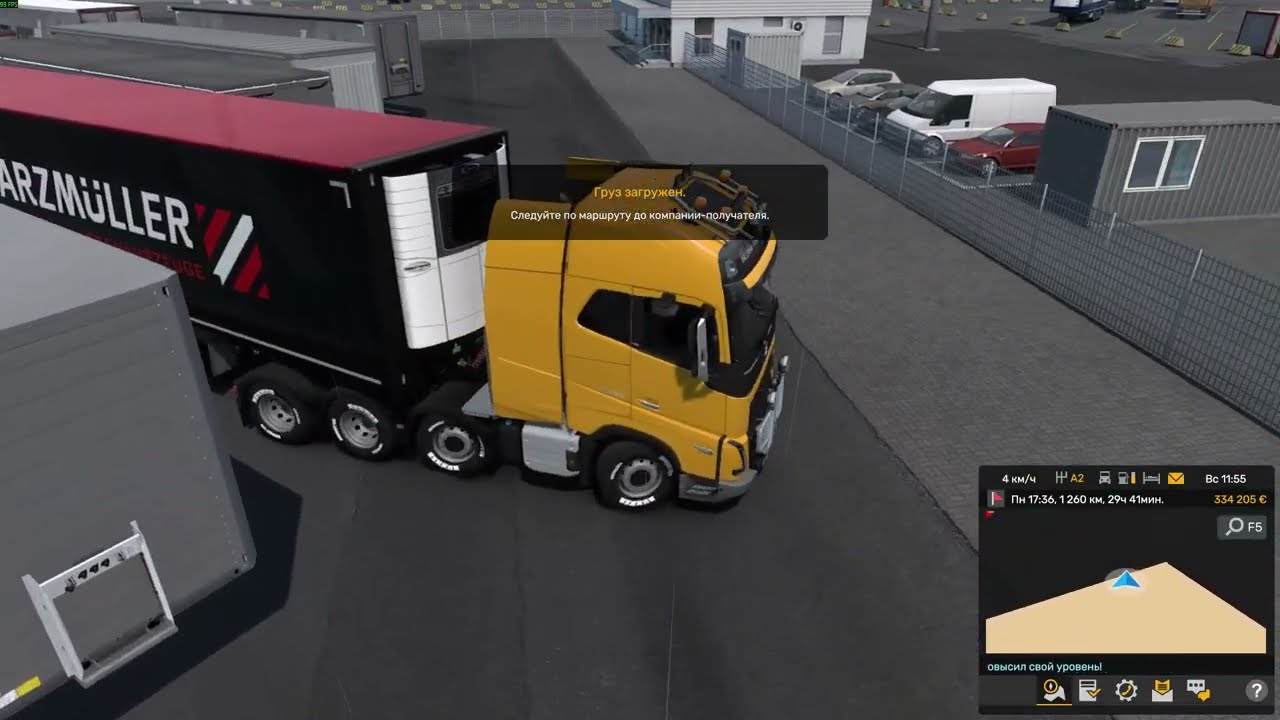 Euro Truck Simulator 2 Хельсинки Тампере