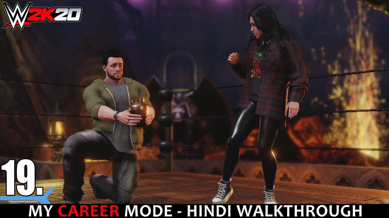 WWE 2K20 My Career Mode - Hindi - Ep 19 - SEARCHING FOR THE DEADMAN!! - ft. AAMIR ALI & DIANA