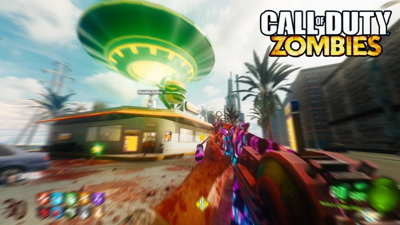 ZOMBIES IN BURGER SHOT (Call of Duty Zombies)