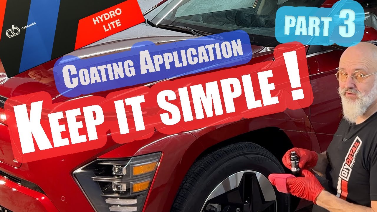 Tips for applying C6 Ceramics Hydro Lite! The best Ceramic Coating series (#3 of 3)