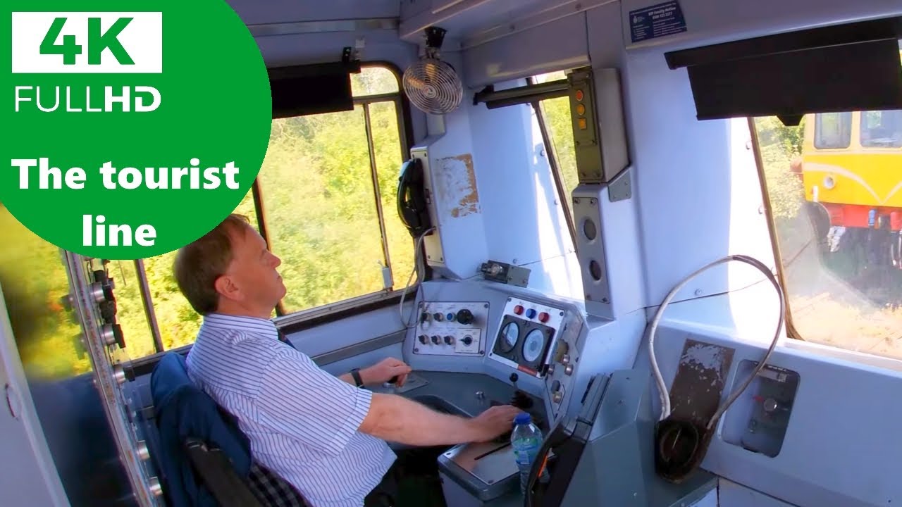Cab Ride On A Class 142 Pacer Train At Midland Railway Butterley In The UK 4K UHD Full Journey