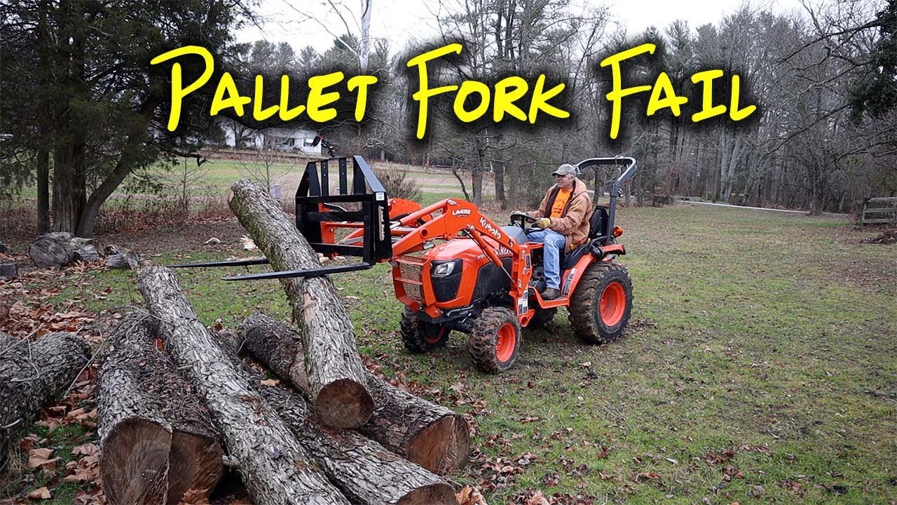 #89 Pallet Fork Fail on the First Day!