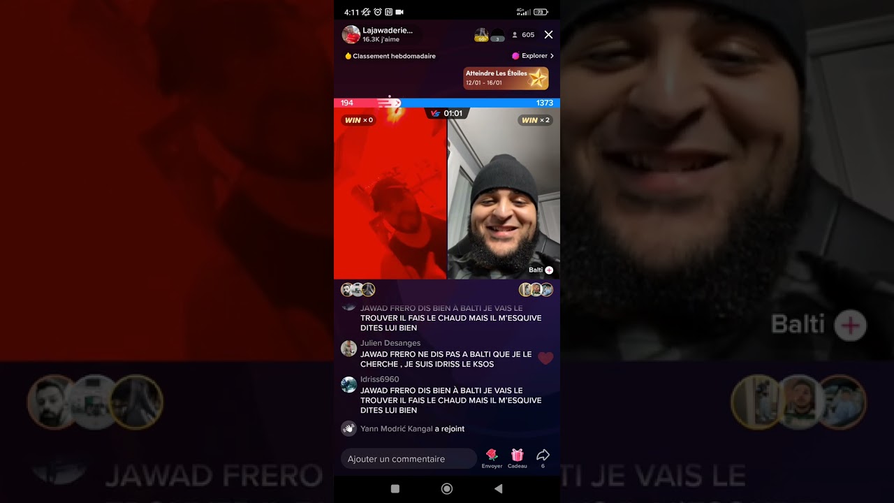 partie 1 Jawad bendaoud et Balti en live Jawad raconte des choses à savoir !!!