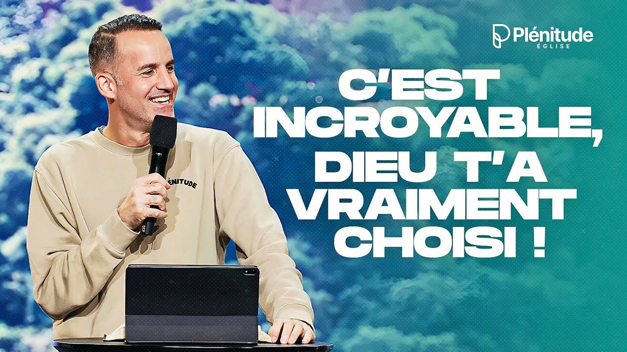 C'est incroyable, Dieu t'a vraiment choisi ! | @Jeremy_Sourdril
