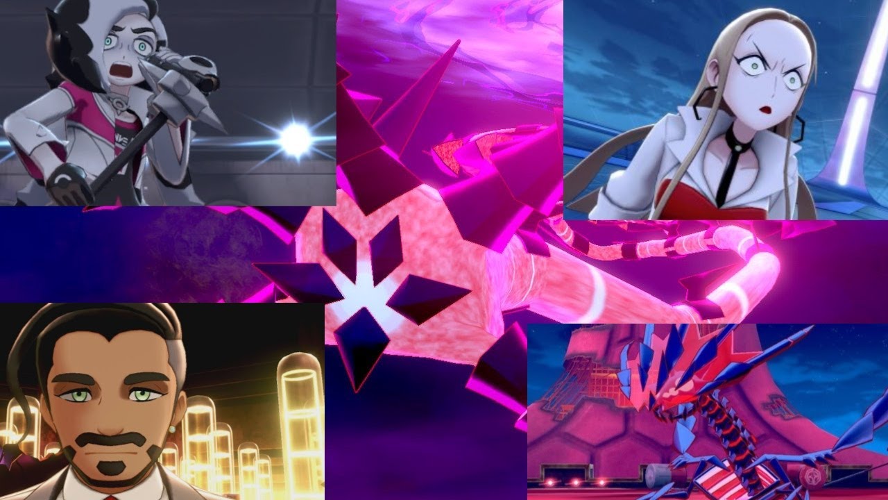 Pokemon sword all bosses