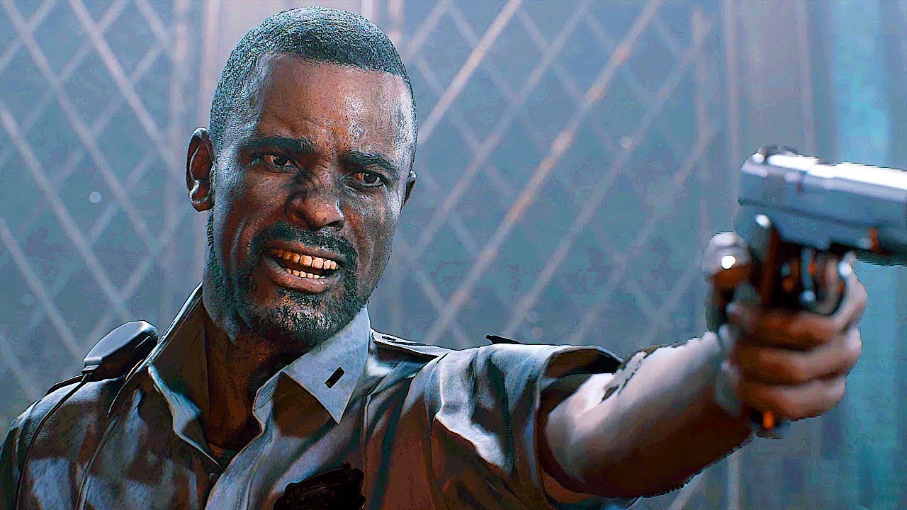 RESIDENT EVIL 3 REMAKE How Marvin Got Bitten & Talking Zombie Scene HD