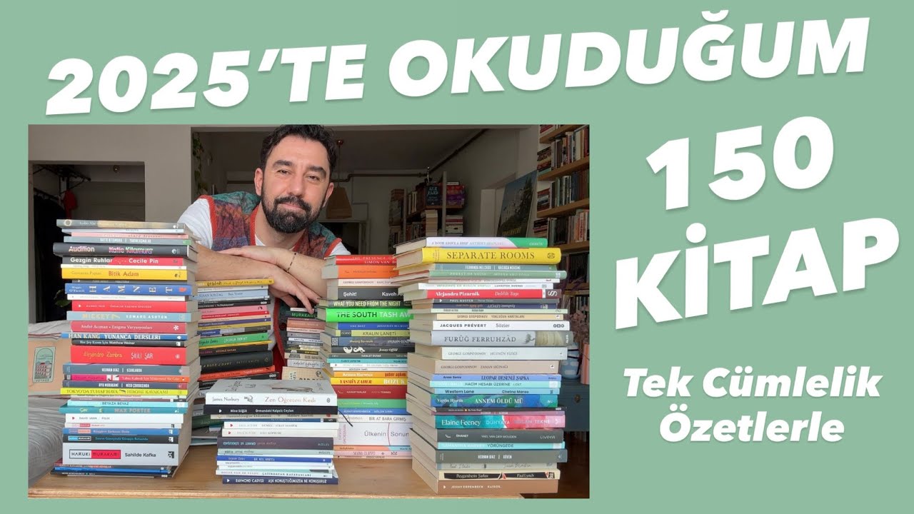 2025’TE OKUDUĞUM TÜM KİTAPLAR
