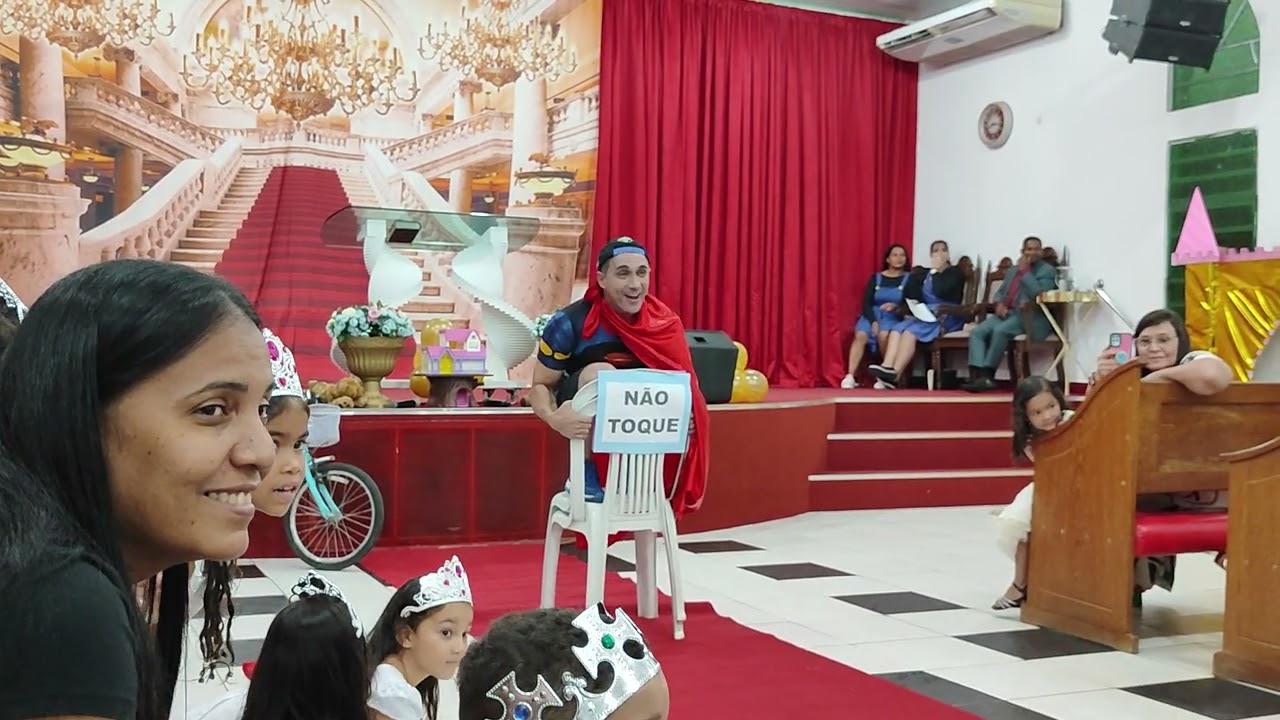 Peça cadeira da desobediência. Culto infantil Asa Branca 1.