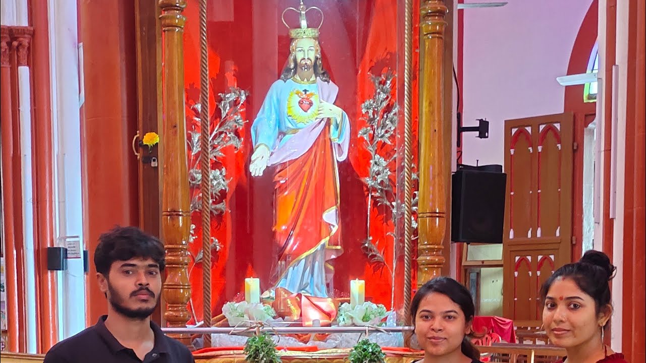 The Sacred Heart Basilica, Pondicherry / Pondicherry Church / pondicherry places to visit