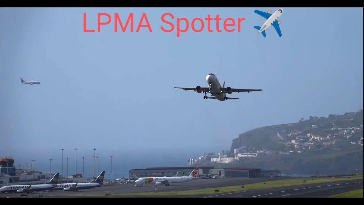 Madeira Airport Live Action LPMA Spotter ✈️ 01/02/2026