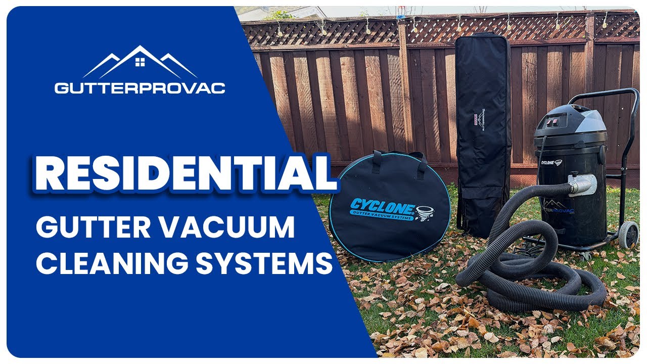 Residential Grade | Gutter Vacuum Cleaning Systems