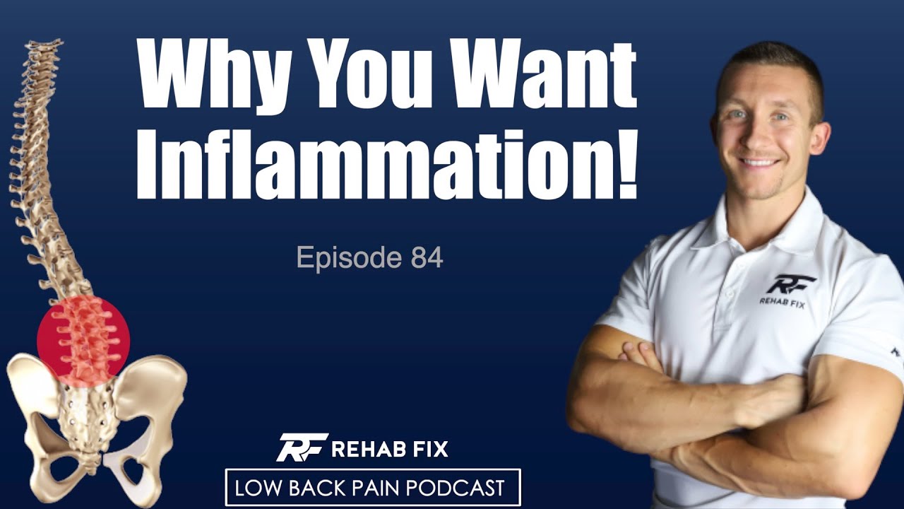 Is Inflammation Good for Low Back Pain? | Low Back Pain Podcast #84