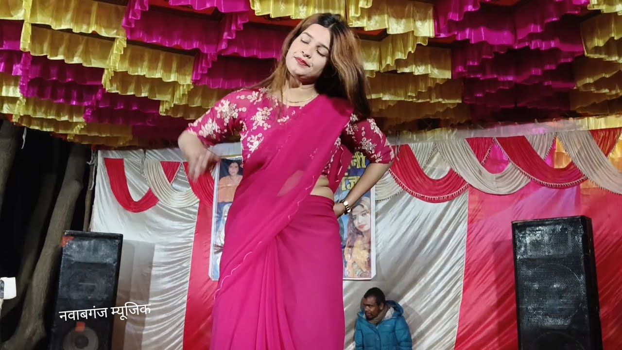 देवर हो दाबा न मोर करहिया # devar ho daba n Mor kariye # Bhojpuri song Sarojini ka dance 