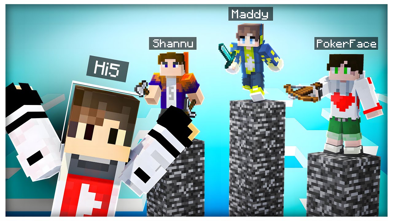 Minecraft Random Lucky Block Battle With Friends