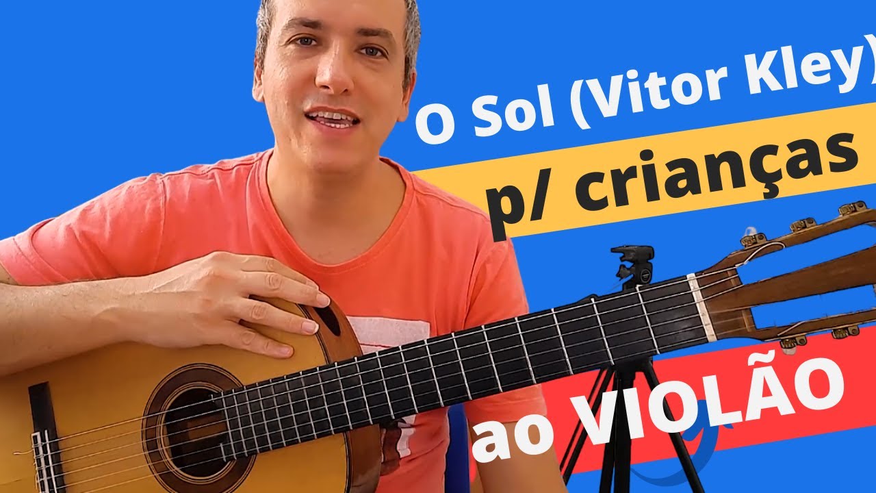 Violão para crianças - Como tocar a música 