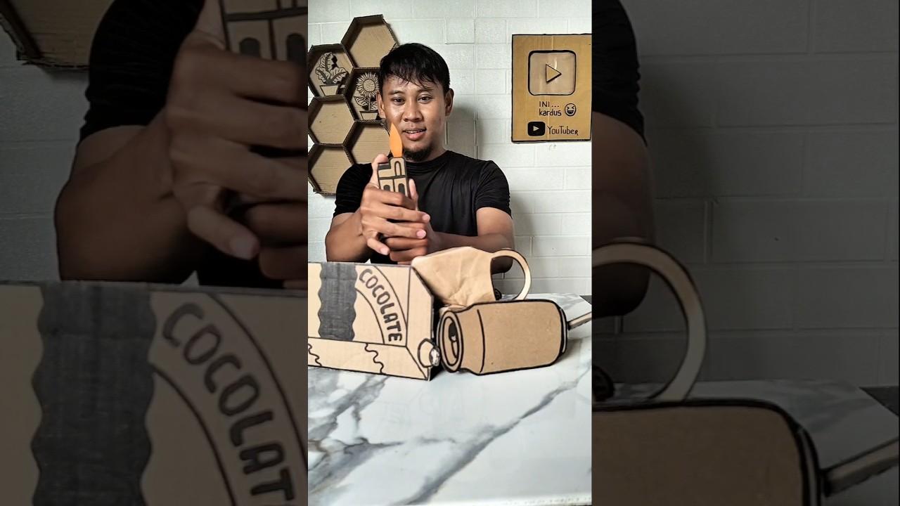 cardboard matches burn cardboard trash #funnyshort #cardboard