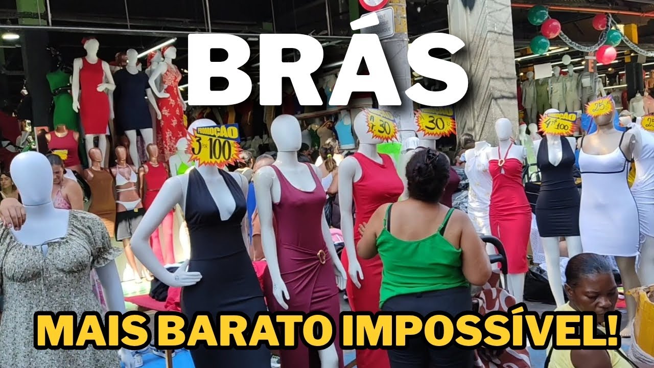 ANO NOVO NO BRÁS 😱 Mais barato impossível!