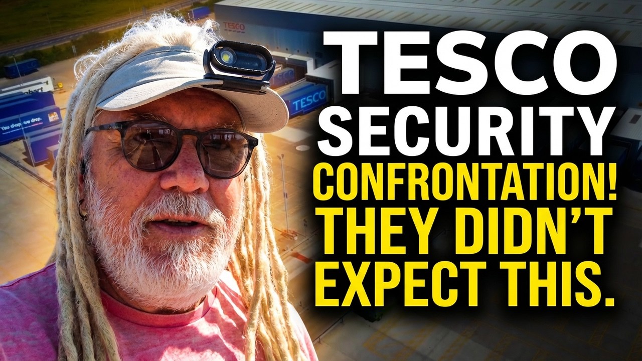 TESCO SECURITY TRIES TO STOP MY DRONE 🚨 THEY DIDN’T EXPECT THIS CONVERSATION