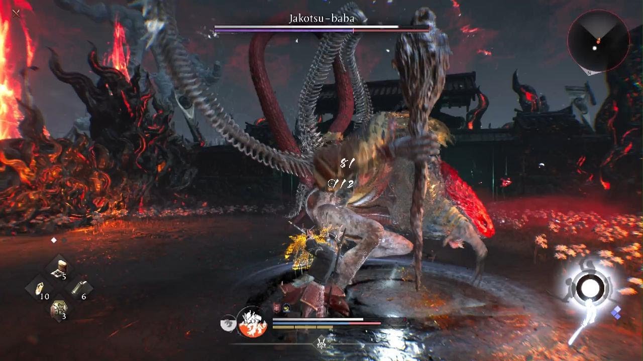 Nioh 3 Demo_Jakotsu baba boss fight