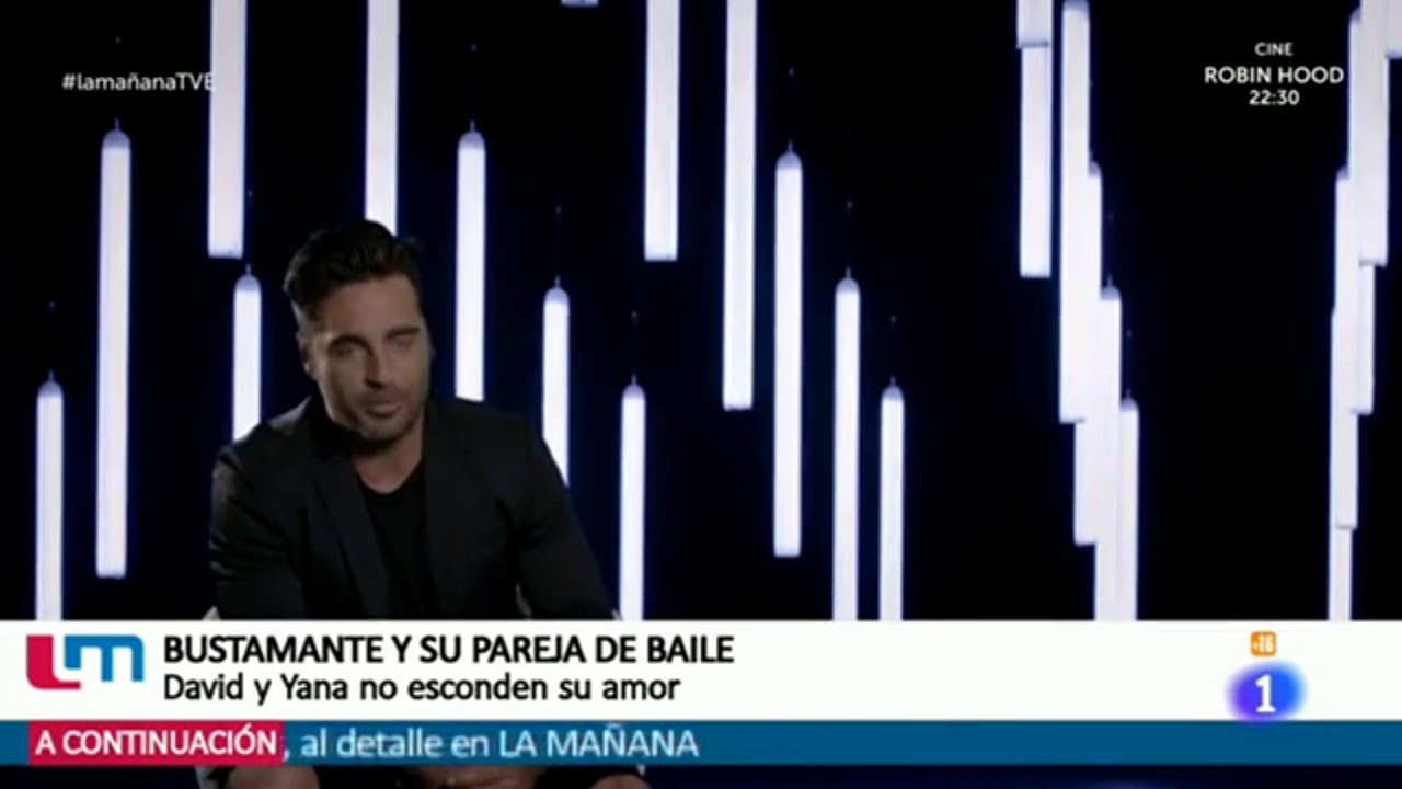 Bustamante y Yana Olina felices