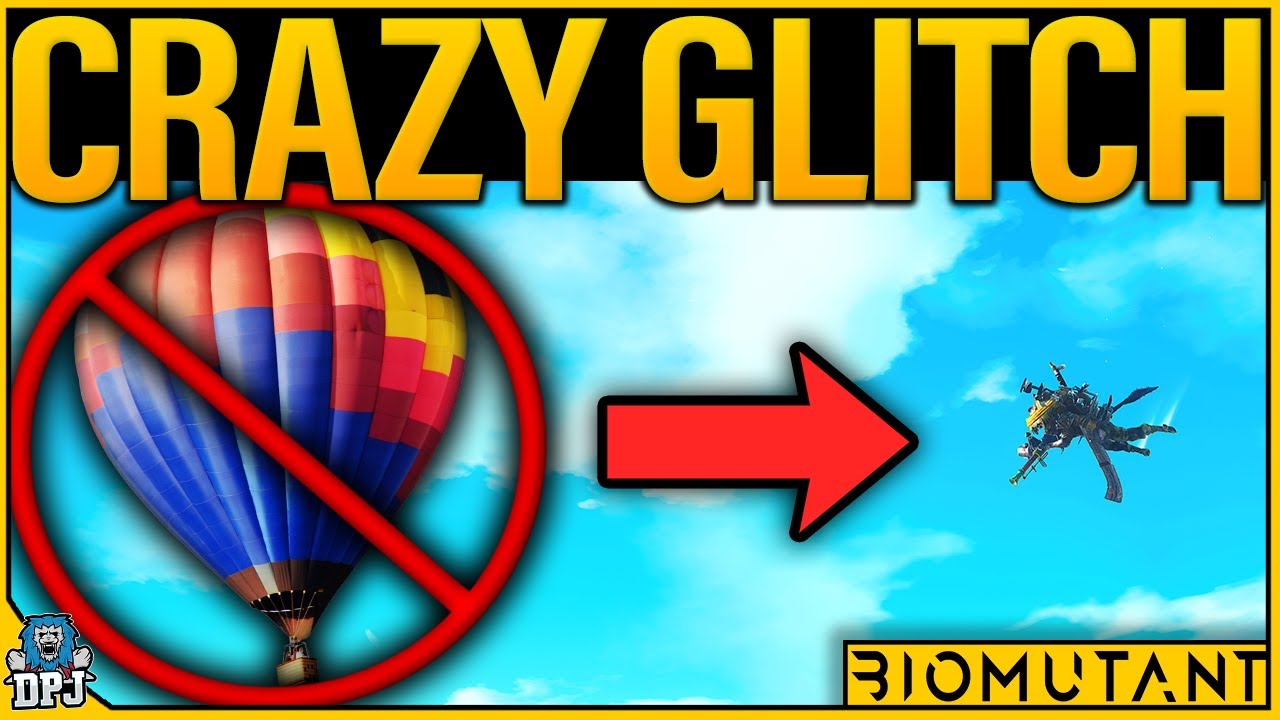 Biomutant: INSANE GLITCH / EXPLOIT - How To FLY - NO Blimp Or Mount Required - EASY!