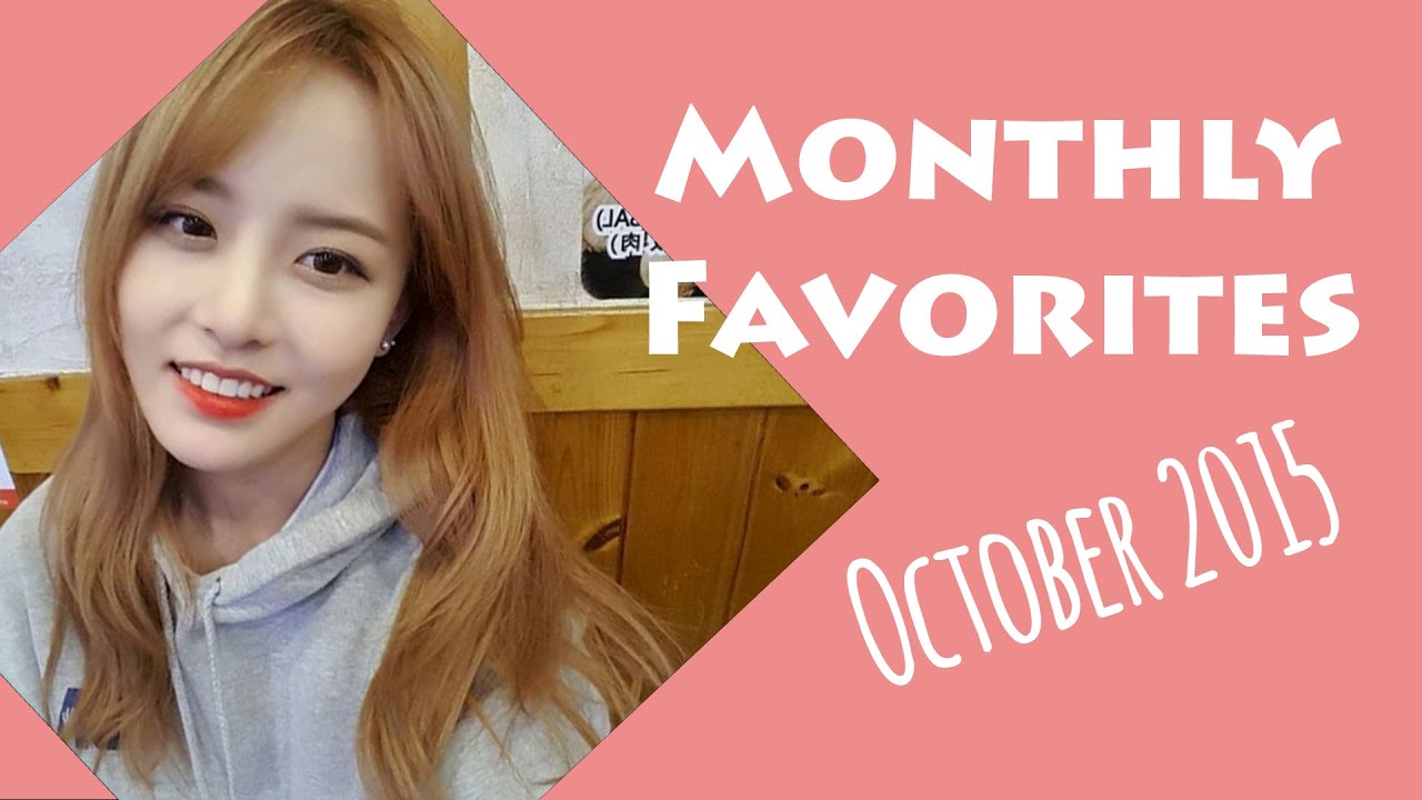 October Favorites 2015 by Kasper (캐스퍼) | Wishtrend
