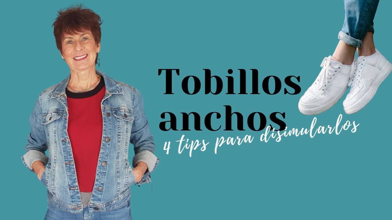 Cómo disimular los tobillos gruesos