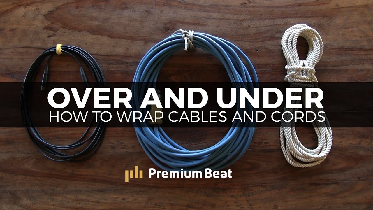 How to Wrap Cables and Cords | PremiumBeat.com