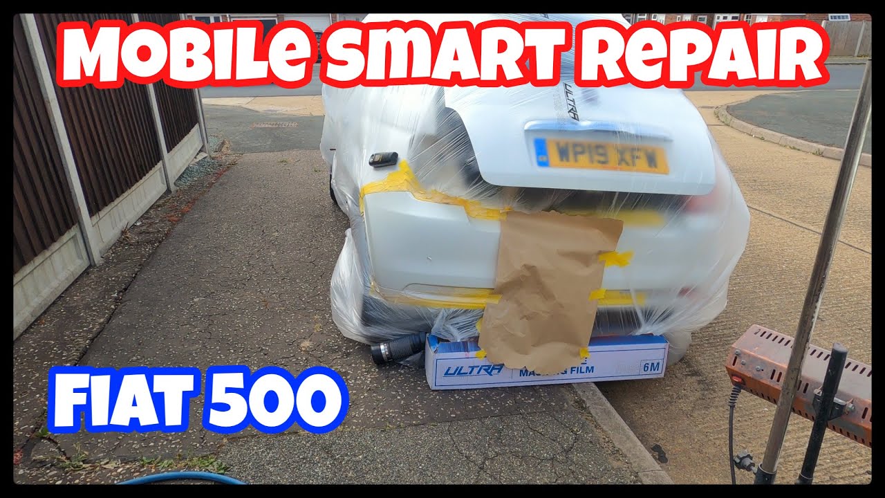 Smart repair fiat 500 bumper