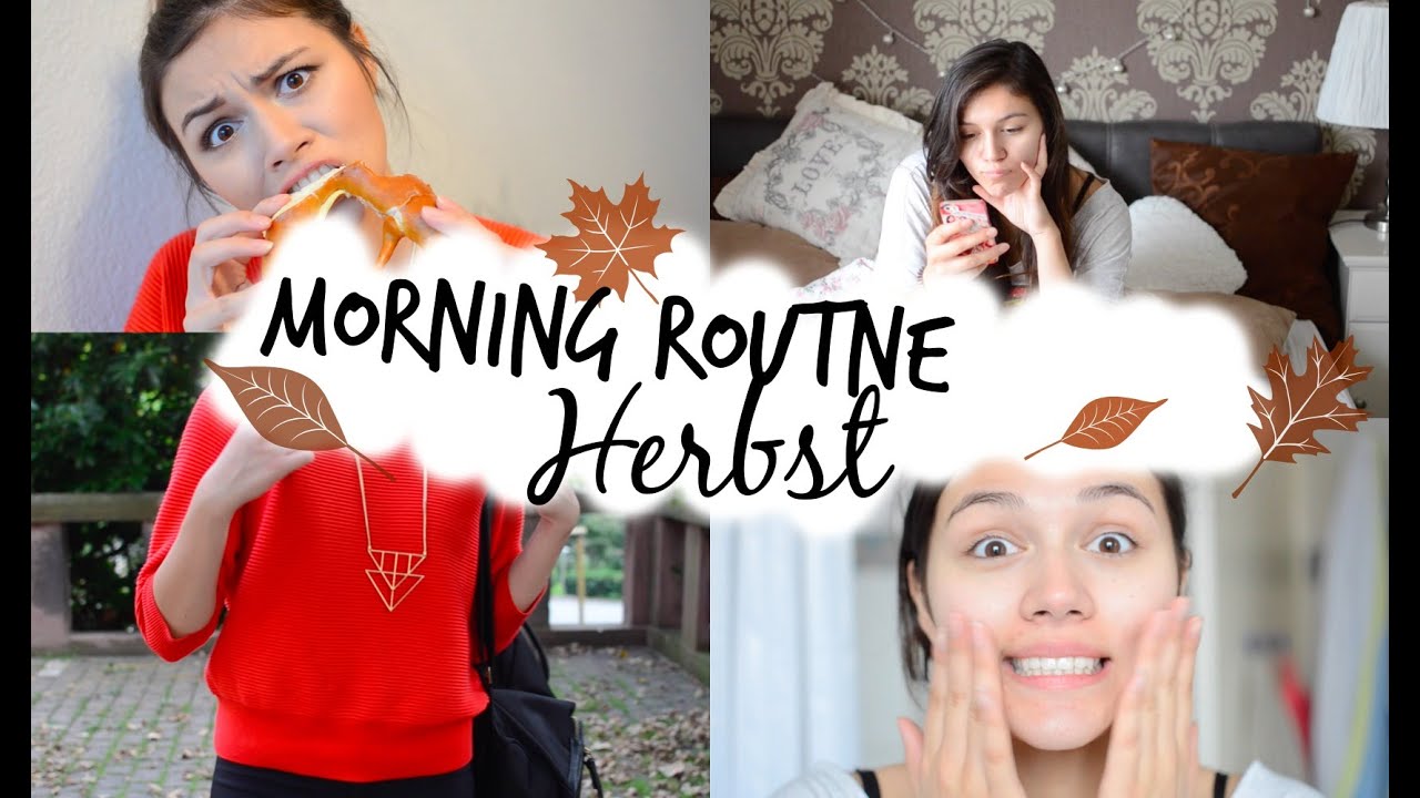 HERBST MORGEN ROUTINE! ♡ #BetterSkinwithAnna