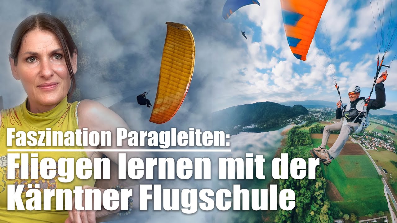 Fliegen lernen: Eine erfahrene Fluglehrerin gibt Tipps, wie man das Paragleiten erlernt.
