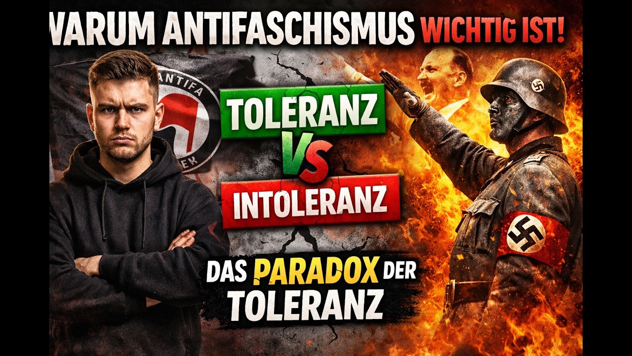 Was ist das Paradox der Toleranz ???Was ist Antifa ?? Und warum ist es wichtig ?