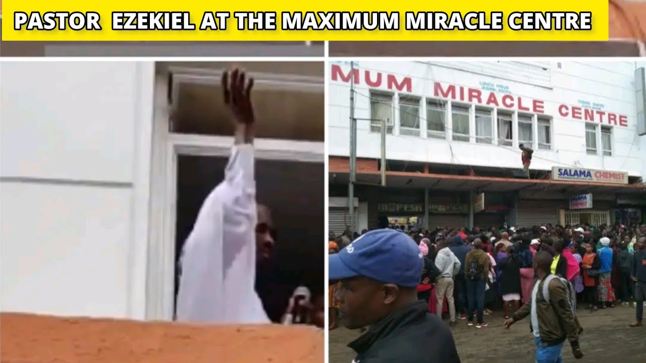 PASTOR EZEKIEL ARRIVES AT NAIROBI CBD; PERFORMS MIRACLES AT THE MAXIMUM MIRACLE CENTRE
