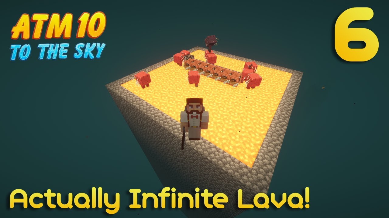 Убить иссушителя, находясь в другом измерении? - ATM10 В небо (6)