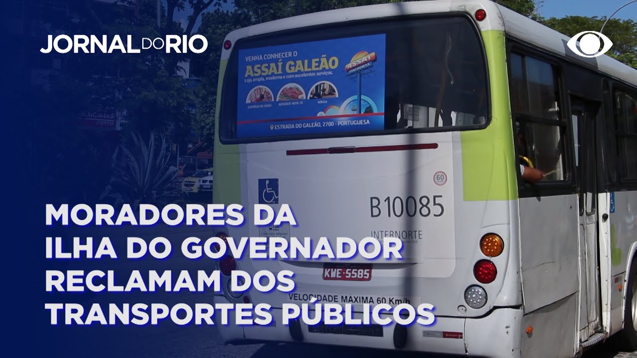 Moradores da Ilha do Governador reclamam dos transportes públicos