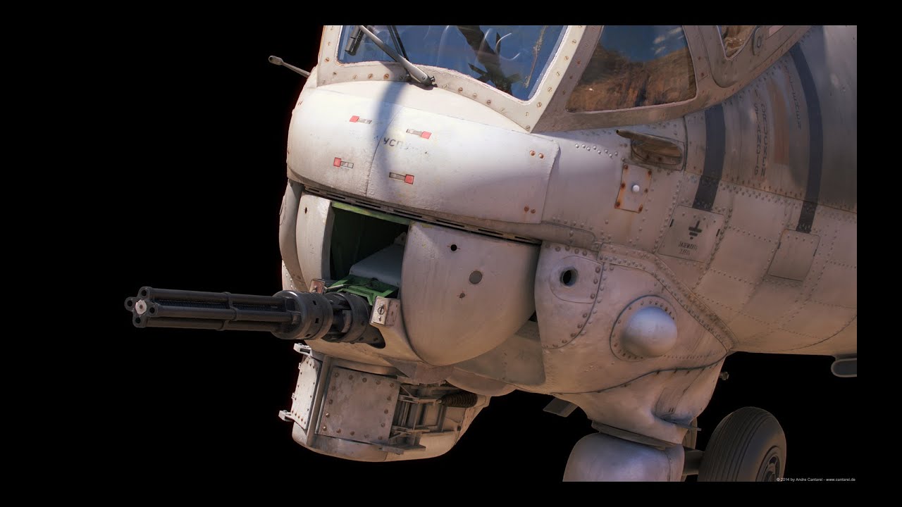 Video Tutorial 002 - Mi-24 Texturing Basics and UVs