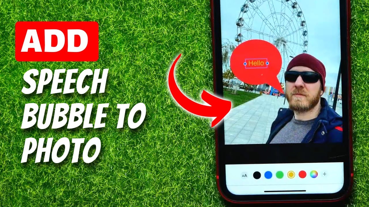 How to Add a Speech Bubble to a Picture on iPhone