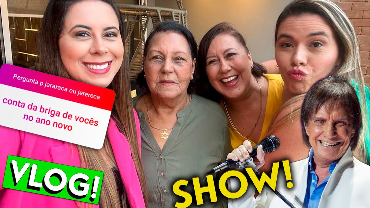 VLOG DO SHOW DO ROBERTO CARLOS E MUITO BARRACO !