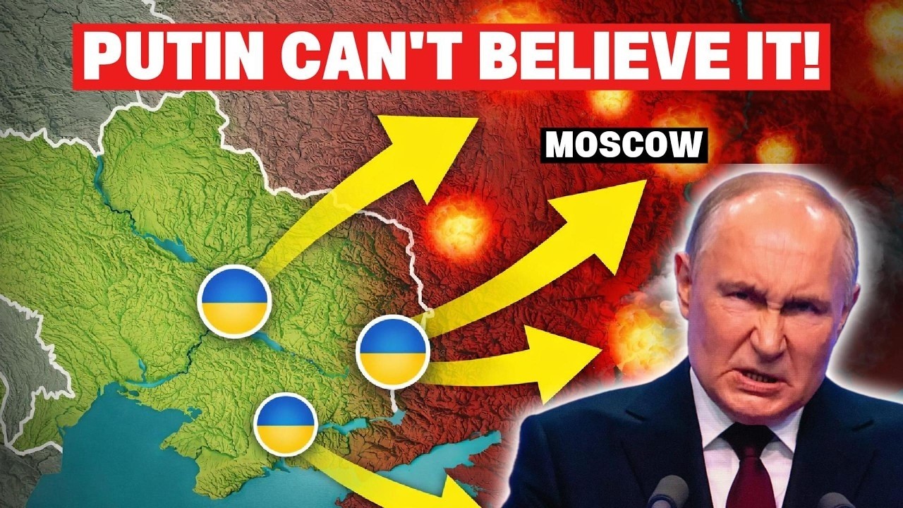 Ukraine's Largest Attack on Moscow Leaves Moscow in Darkness