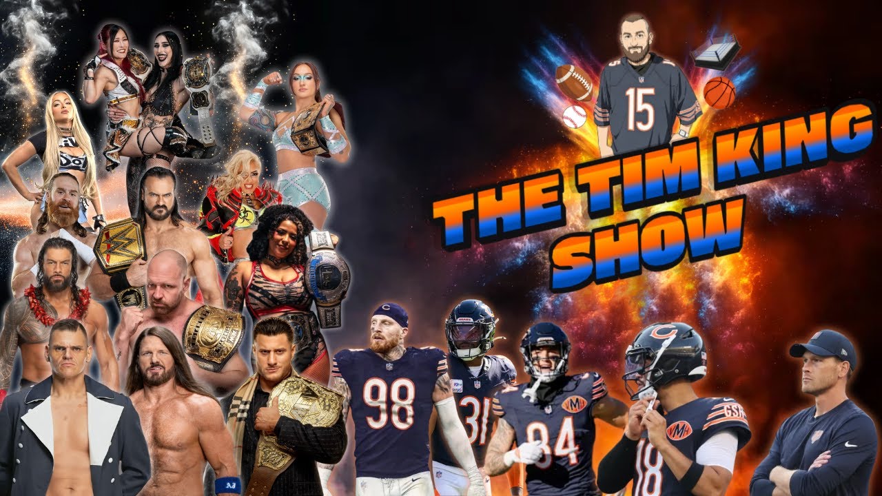 The Tim King Show- Chicago Bears Glory, 2026 Royal Rumble Predictions, & Where I've Been #nfl #wwe
