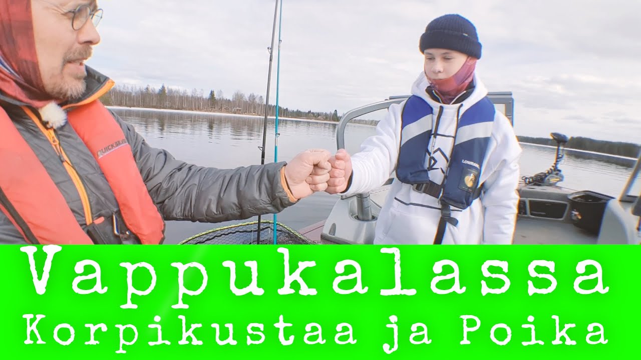 Team Scandinavian Tackle - Vappukalassa - Korpikustaa ja Poika
