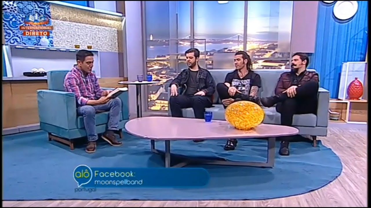 Moonspell - Livro Lobos que foram Homens @ Alô Portugal